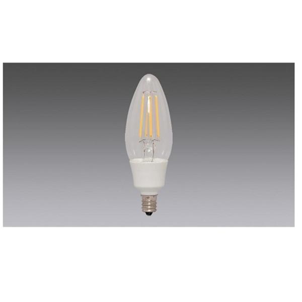 アイリスオーヤマ LEDフィラメント球　E12　40形相当 LDC3L-G-E12-FC