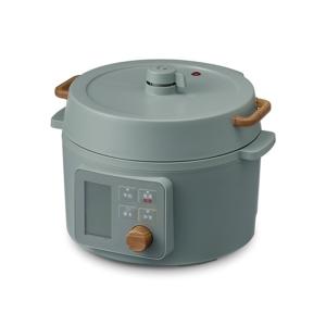アイリスオーヤマ 電気圧力鍋 3L 液晶タイプ KPC-MA3-G ピスタチオグリーン