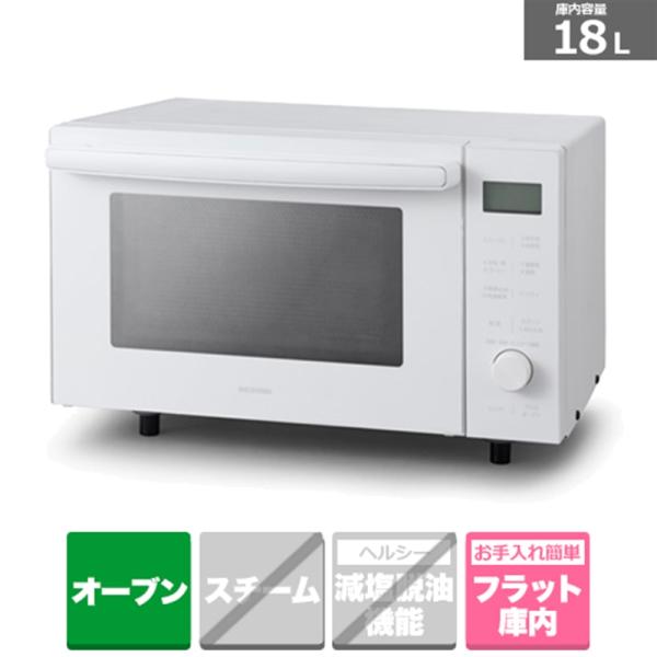 アイリスオーヤマ オーブンレンジ MO-F1809-CW