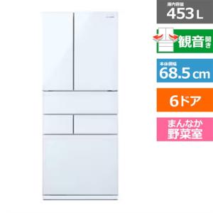 Panasonic（パナソニック） 6ドア冷蔵庫 NR-FVF45S3-W : ケーズデンキ