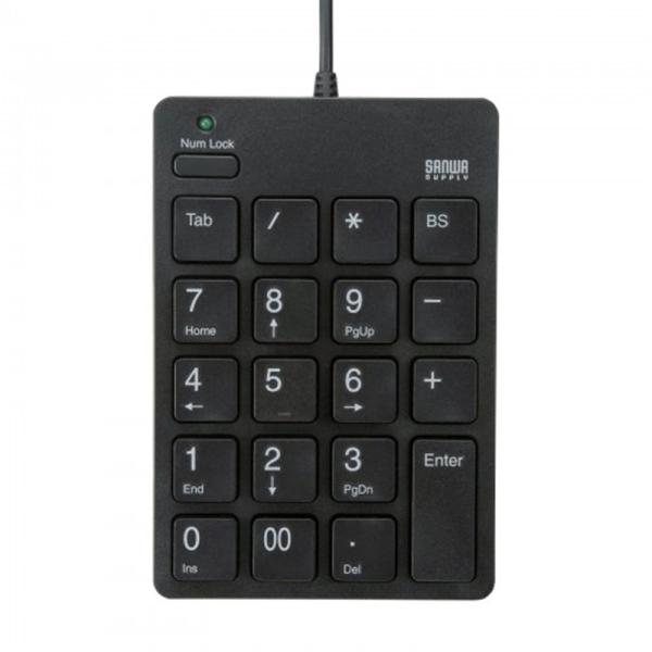 サンワサプライ USBテンキー（Type-Cコネクタ） NT-18CUBK