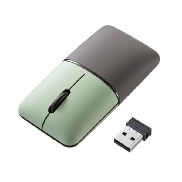 サンワサプライ 静音ワイヤレスブルーLEDマウス SLIMO （充電式・USB A） MA-WBS3...
