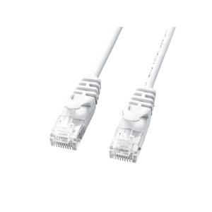 サンワサプライ カテゴリ６極細ＬＡＮケーブル LA-SL6-03W
