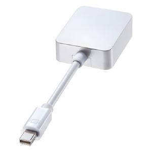 サンワサプライ ４Ｋ対応Ｍｉｎｉ　ＤｉｓｐｌａｙＰｏｒｔ変換アダプタ AD-MDPHD008