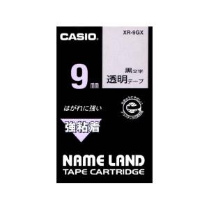 カシオ計算機 ネームランドテープ　強粘着テープ XR-9GX
