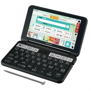 シャープ 電子辞書（高校生向けモデル） PW-SH6-B ブラック系