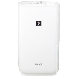 シャープ ハイブリッド式加湿器 HV-L55-W ホワイト系／プレミアムホワイト