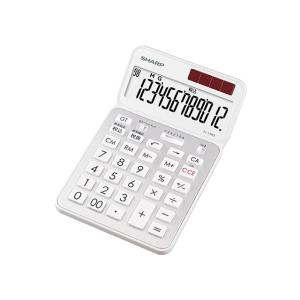 SHARP（シャープ） カラー・デザイン電卓プレミアムモデル(抗菌仕様) EL-VN83-WX