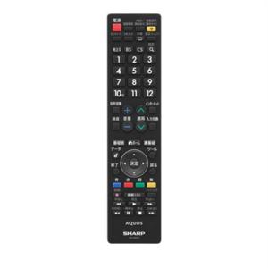 SHARP（シャープ） 液晶テレビアクオス純正リモコン インターネット対応テレビ用 AN-58RC1