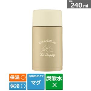 象印マホービン ステンレスマグ／240mL SM-ZP24 TZ ラテベージュ