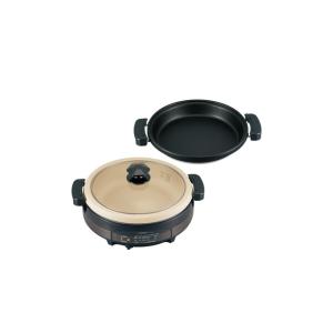 タイガー（TIGER） CQD-B301-TH グリルなべ 3枚プレート メタリック