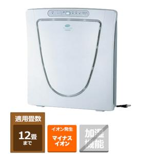AC-D358PW ツインバード マイナスイオン発生空気清浄機 パールホワイト ~12畳
