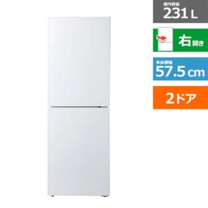 ツインバード 2ドア冷凍冷蔵庫 HR-E923W