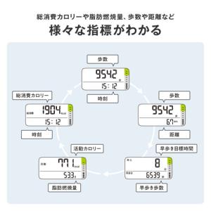 オムロン 活動量計 カロリスキャン HJA-3...の詳細画像3