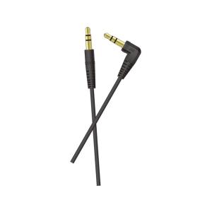 JVC カーオーディオ接続コード　Ｌ型ステレオミニプラグ−ステレオミニプラグ（1m）　ブラック　小型...