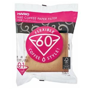 HARIO（ハリオ） Ｖ６０用ペーパーフィルター０１Ｍ　１００枚入り VCF-01-100M