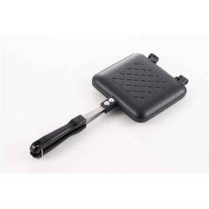 ヨシカワ 焼き目がサクサクホットサンドメーカー SJ2408