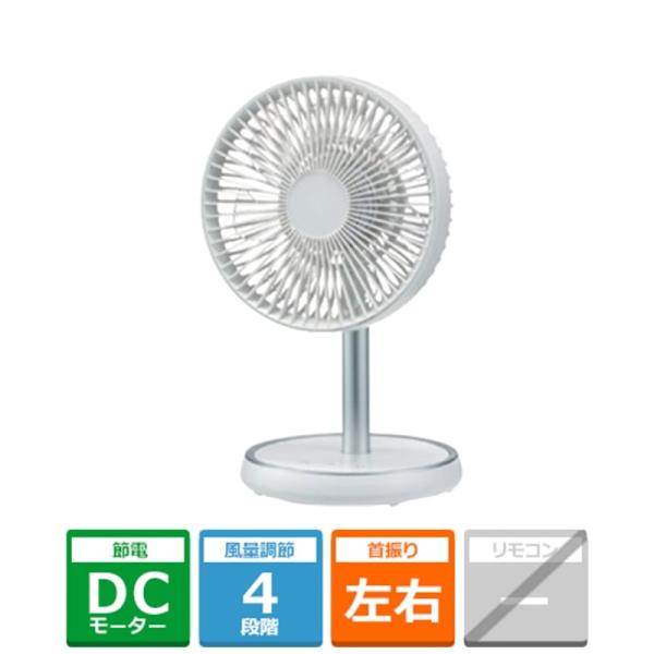 ユアサプライムス コンパクトファン YL-DCL170GM(W)
