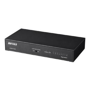 バッファロー（Buffalo） 8ポートスイッチングＨＵＢ LSW6-GT-8NS/BK｜ksdenki