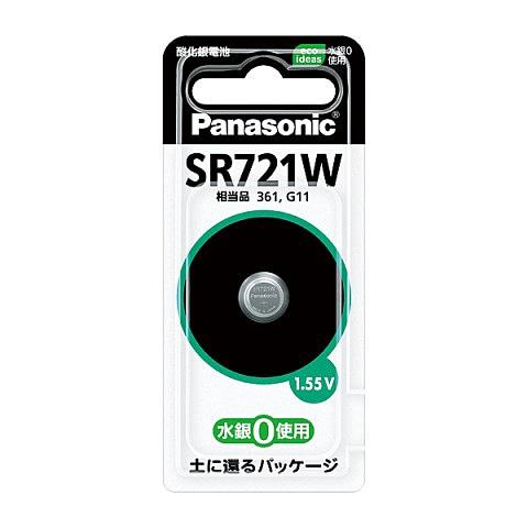 Panasonic（パナソニック） 酸化銀電池 SR-721W