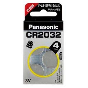 Panasonic（パナソニック） リチウムコイン電池 CR-2032/4H｜ksdenki