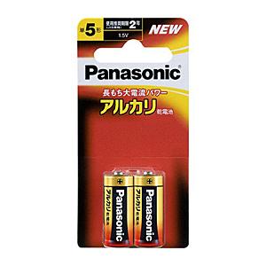 Panasonic（パナソニック） アルカリ乾電池　単５　２個パック LR1XJ/2B