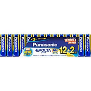 Panasonic（パナソニック） エボルタ　乾電池　単３　　１４個シュリンク LR6EJSP/14S｜ksdenki