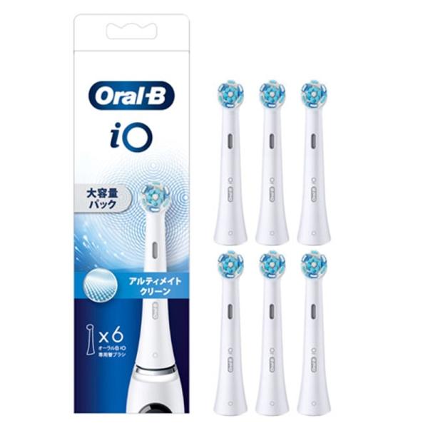 BRAUN（ブラウン） 替ハブラシ（６本）ｉＯアルティメイトクリーン iORBCW-6EL