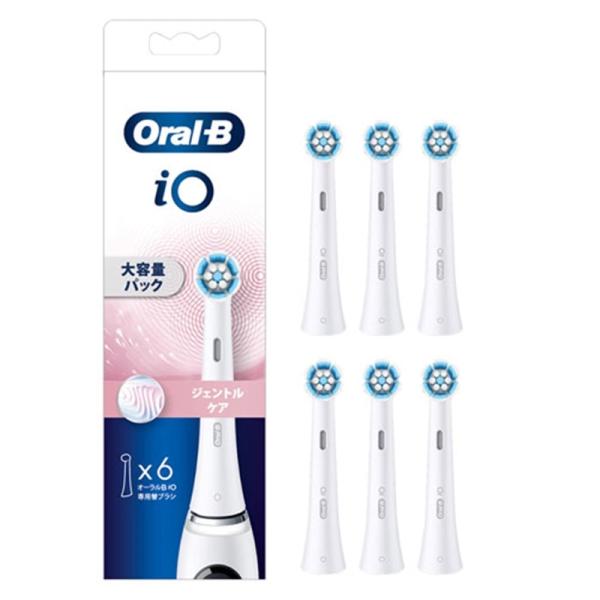 BRAUN（ブラウン） 替ハブラシ（６本）ｉＯジェントルケア iORBSW-6EL
