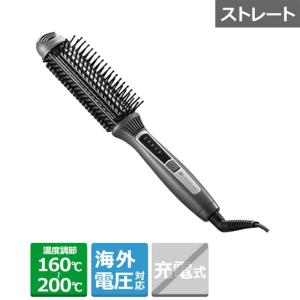 クレイツ ブラシヘアアイロン（エアリッチ） SHB-R02G｜ksdenki