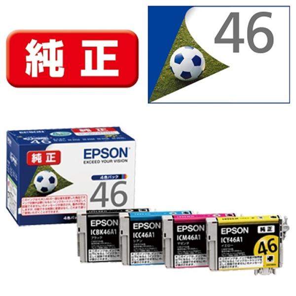 EPSON（エプソン） インクカートリッジ　4色パック IC4CL46A1