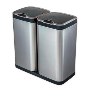 AURORA オーロラ センサー搭載自動開閉ゴミ箱 20L ステンレス SDB020