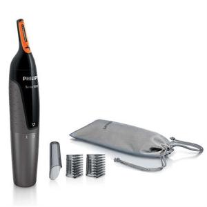フィリップス　ジャパン 鼻毛・耳毛・眉毛トリマー電池式 NT3162/10 ブラック／グレー