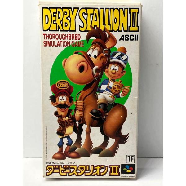 ダービースタリオン2 ASCII  スーパーファミコンソフト