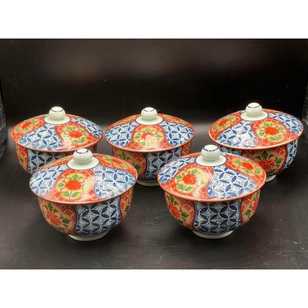 有田焼　徳三郎作　湯呑茶碗　５客セット