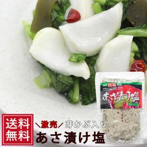 あさ漬け塩 芽かぶ入り 160g×2袋 漬物 人気 芽かぶ入り 漬物 ギフト ソルト あさ漬け塩 浅漬けの素 お取り寄せ 暑さ対策 お試し 食品 送料無料｜ksfoods