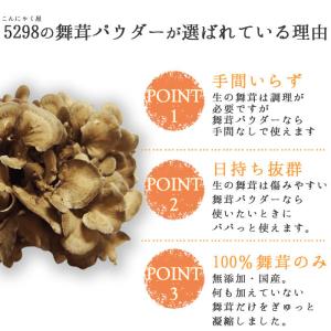 舞茸粉末 30g ×1袋|舞茸パウダー パウダ...の詳細画像2