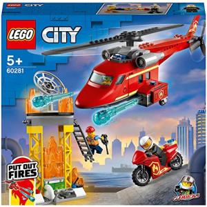 レゴ(LEGO) シティ 消防レスキューヘリ 60281 おもちゃ ブロック プレゼント 消防 しょうぼう ヘリコプター 男の子 女の子 5歳以上｜ksg-style