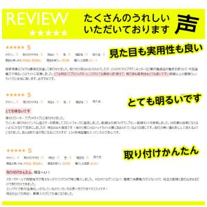フォグランプ 後付け 汎用 丸目 LED フォ...の詳細画像4