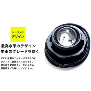 フォグランプ 後付け 汎用 丸目 LED フォ...の詳細画像5