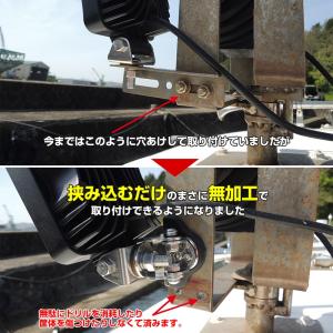 SUS316 ステンレス 作業灯 ステー ブラ...の詳細画像1