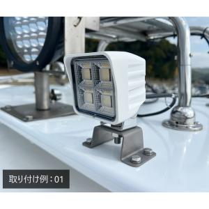 船舶用ledライト 取付台座 チタン製 コの字...の詳細画像2