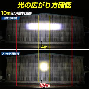 サーチライト LED 強力 370w 3330...の詳細画像4