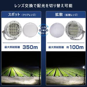 サーチライト 船 12v 24v 80w 72...の詳細画像3