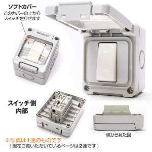 船舶用 防水 ロッカースイッチ ON/OFF ...の詳細画像2