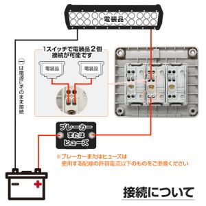 船舶用 防水 ロッカースイッチ ON/OFF ...の詳細画像4