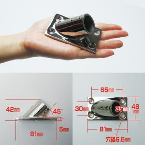 SUS316 ステンレス 船 オーニング ボー...の詳細画像1