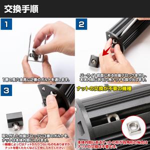 バーライト専用 取付ステー SUS316 ステ...の詳細画像2