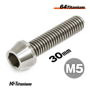 K'sガレージ チタンボルト M4×12 P0.7 チタン無垢色 1本売り 64チタン