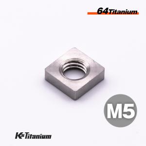 K'sガレージ チタンナット M5 P0.8 スクエアナット パープル 1個売り